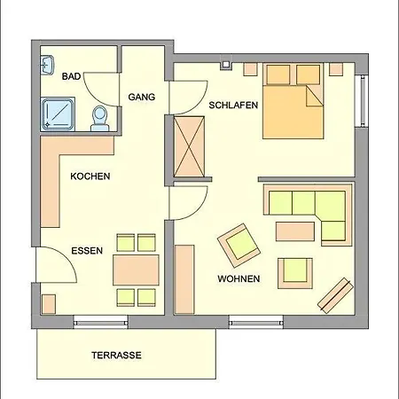 Alte Schmiede Апартаменты *